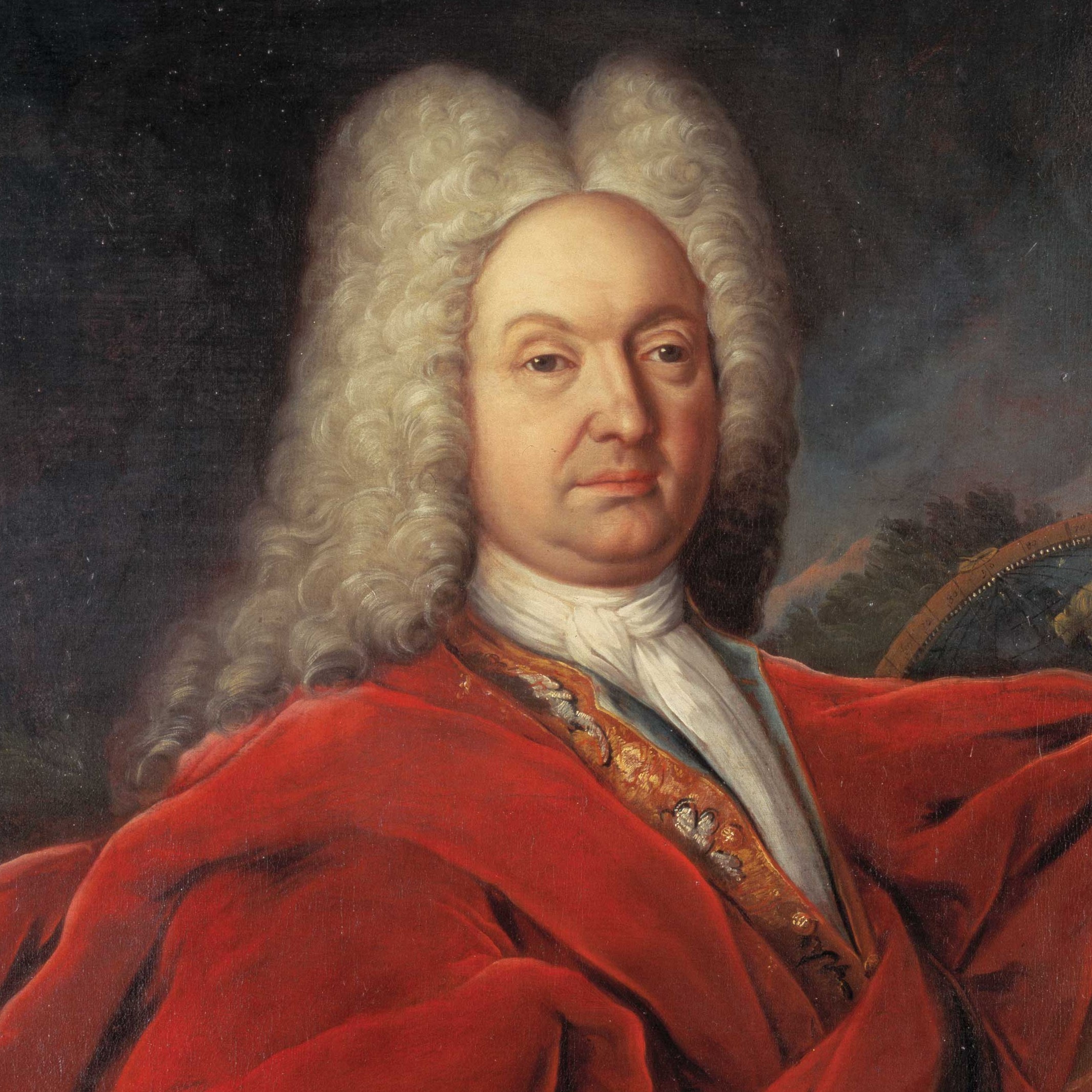 Porträt von Johann I Bernoulli